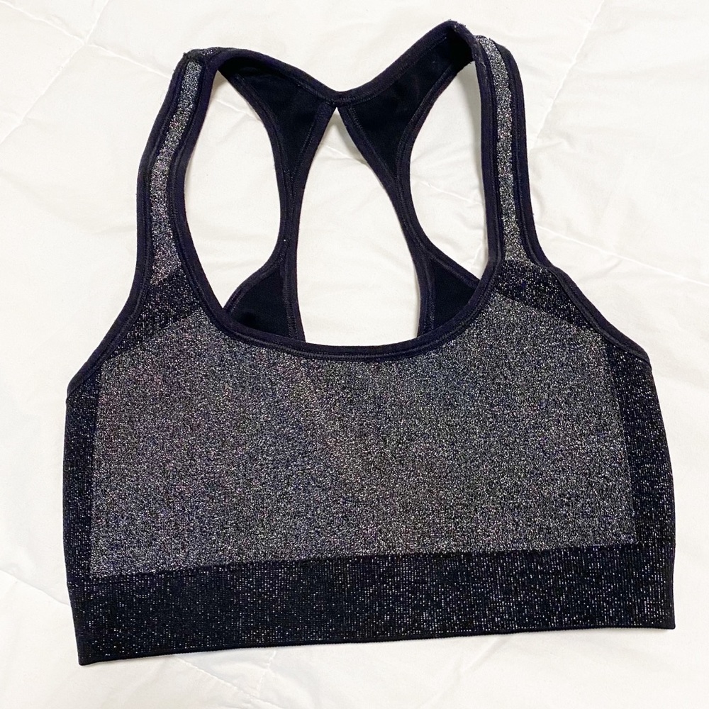Soulcycle Glitter Sports Bra